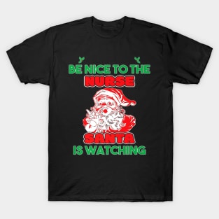 The Nurse Santa Nurses Day T-Shirt